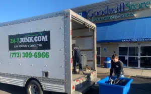 Furniture Removal Service Palatine, IL 60067. Our teams donate our junk removal pick-ups!